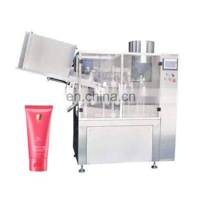 Automatic Plastic Toothpaste Cosmetic Cream Lipgloss Ointment Small Honey Dressing Soft Tube Filling and Sealing Machine