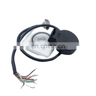 CALT 56mm outer 12mm shaft 1024ppr voltage output A B Z signal incremental shaft encoder PD56-12G1024BMT5 encoder module