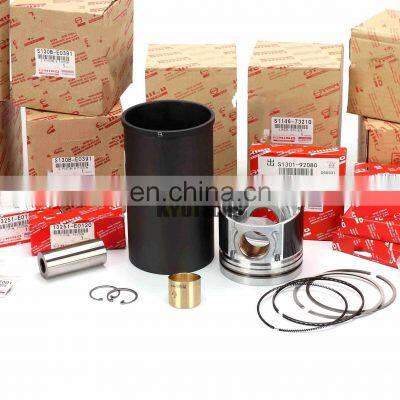 Kyotechs S130B-E0391 J05E J08E ENGINE PISTON LINER KIT SK200-8 SK210-8 SK250-8 SK260-8 SK330-8 SK350-8 photo-2