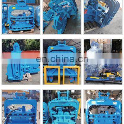 Kyotechs Brand Excavator Pile Hammer Attachments Hydraulic Vibratory Vibro Driver