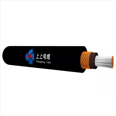 En 50382-2 Railway Rolling Stock Cables High Temperature Single Core Silicone Rubber Insulated And Sheathed Cable With Fiber Braided Reinforced 3.6/6kV