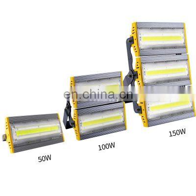 Factory wholesale customization ip65 waterproof energy saving smd 150w module tunnel led flood light outdoor