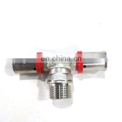 Manufacturer wholesale Customized good quality brass connector pipe fitting with connector thread