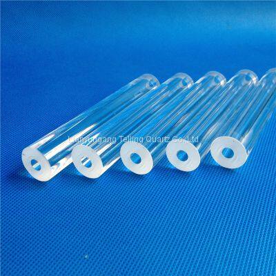 Thick-walled Quartz Glass Tube Transparent Quartz Tube photo-2