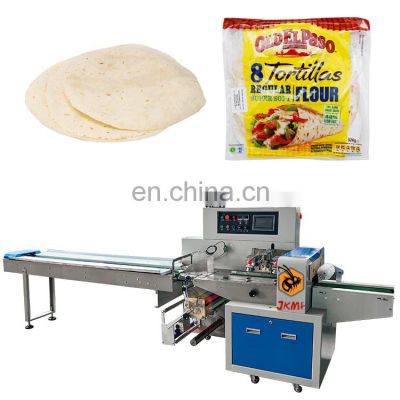 Good Quality Automatic Tortillas Packing Machine For Arabic Bread Packaging Machine Pita Bread Pillow Packing Machine