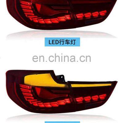 Modified to Dragon Scale LED Taillamp Taillight Rear Lamp Rear Light for BMW 3 GT Series F34 Tail Lamp Tail Light 2013-2021 photo-5