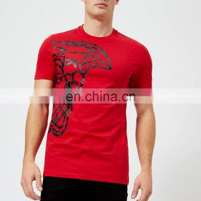 First Class Quality Summer 100% Cotton Custom Label Private T-Shirt High Quality Men Printing Your Brand Logo T Shirt