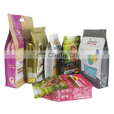 Customized Laminated Plastic Gusset Side Bag Resealable Pet Dog Food Zipper Bag With Handle photo-5