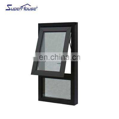 Superhouse California Aluminium Window Florida Miami-Dade NOA Approved Hurricane Proof High Impact Aluminium Awning Windows photo-5