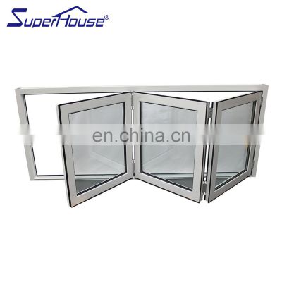 Buy cheapaluminum glass bifold passive window aluminum bifold window aluminum glass folding window for residential