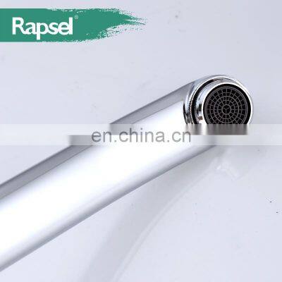 Rapsel Moder Design Brass Long Spout Bathroom Basin Faucet photo-3