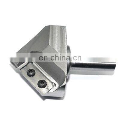 SKE Router bit 90 degrees V shape router bit Disposable Carbide inserts wood Router bits for Spiral planing CNC machines