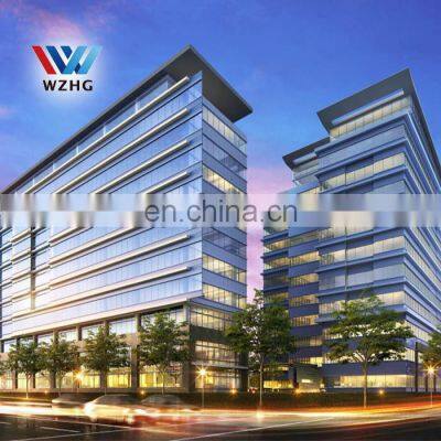 2000 m2 Prefab custom  high-rise apartment steel structure buildings drawing construction for sale