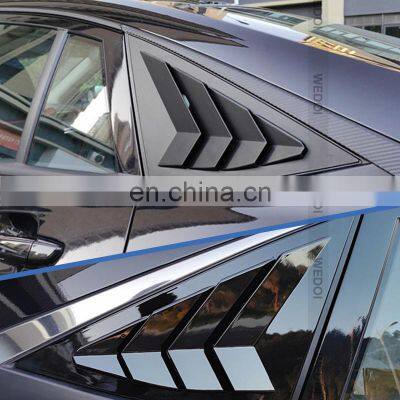 4 PCS Set Corolla Modified Mustang Triangular Window Decorative Suitable for 19-22 Toyota Rear Triangular Window Modification photo-2