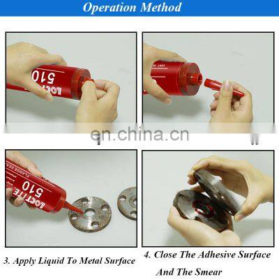 300ml Loctiter 510 515 518 574 Flat Sealant Anaerobic Adhesive Flange Gear Plane Metal Sealing Glue Temperature Resistant photo-5