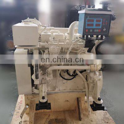 Hot Sale Brand New 4 Cylinders 4 Stroke Water Cooling Marine Diesel Engine 4BTA3.9-M100 photo-2