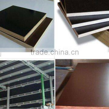 poplar core black film faced plywood