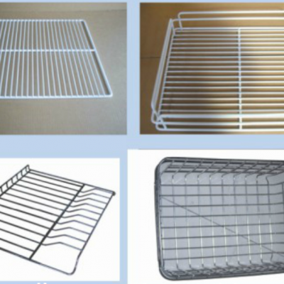 PVC Coating Steel Wire PE Coating Refrigerator Storage Shelf Tube Steel pipe