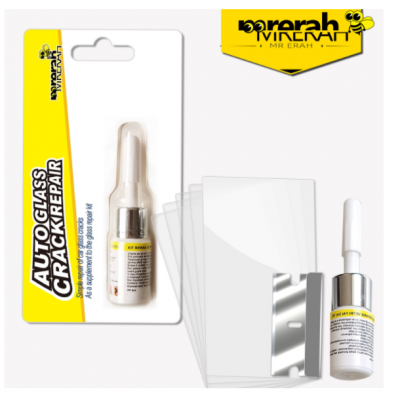 Factory Direct Supply to Amazon Hot Sale Car Glass Repair Fluid Tool Car Windshield Repair Set Car Cleaning Kit Wrk15001