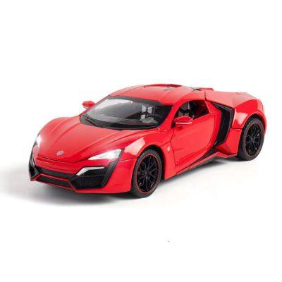 1/24 Laken Car Toys Metal Alloy Sports Diecast Toy Car Simulation Pull Back Diecast Model Car For Kids Gifts photo-4