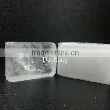 Piedra de alumbre cristal 100 g / alum block 100 g / Desodorante alumbre 120 g