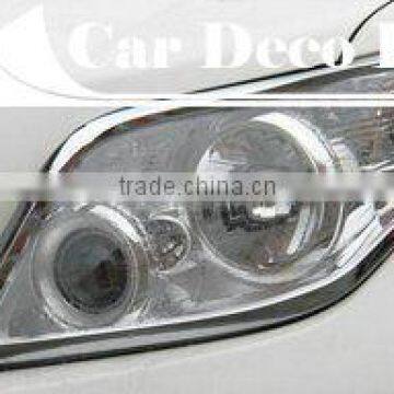 Chrome headlight cover for Toyota FJ150 2010