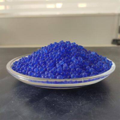 Blue Silica Gel Desiccant 3-5mm Moisture-proof Beads Transformer Used With Color Change