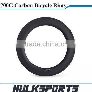 700c Full Carbon Tubular Road Bicycle Rims Toray T700 Carbon Rims for Road Bicycle 3K/UD Carbon Road Bike Rim photo-2