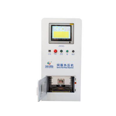 Servo vacuum hot press machine for high-pressure and high-temperature laboratory use hot press machine Vacuum New material laminating machine