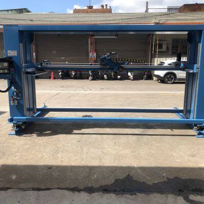 CNC Stainless Steel Polishing Machine for Large and heavy Cabinet