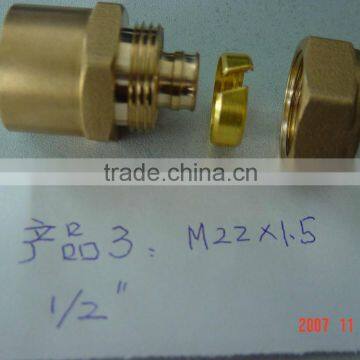 Good quality CW617N brass compression casting fitting brass price per kg