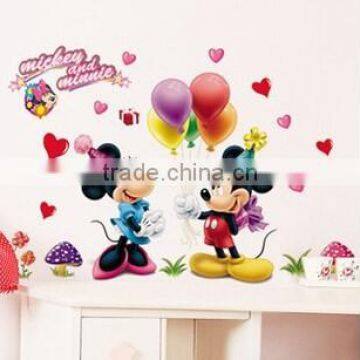 happy children's day removable cartoon stickers