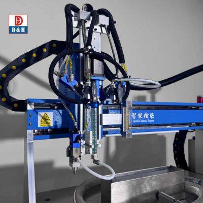 High Voltage Transformer Ignition Coil Transformer 2 Parts Polyurethane Resin Dispenser Robot Machine photo-3