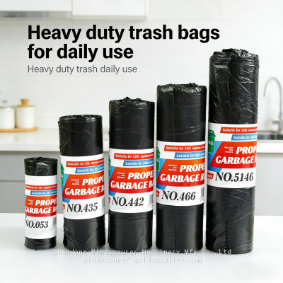 Высокопрочные биоразлагаемые мусорные мешки с боковыми складками, усиленные, компостируемые одноразовые мусорные мешки