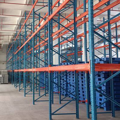 Industrial Beam Racking Durable Cross Beam Pallet Racking For Factory Workshop