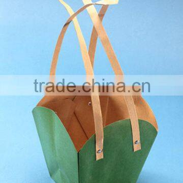 Kraft Paper Bag Paper Waterproof Bag for Flower Packaging photo-3