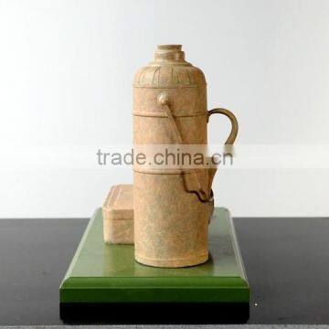 Home Decoration Bronze Live Statue Lunch Box Sculpture Patented photo-4