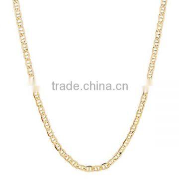 14k Yellow Gold Necklace Mariner Chain Small Chain