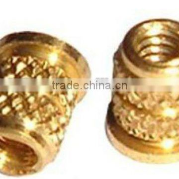 brass knurl nut