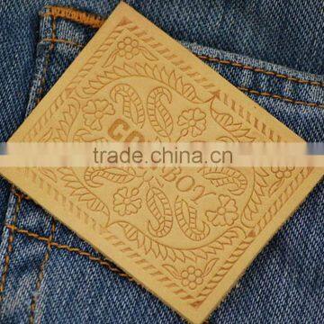Cheap Price Custom First Choice Leather Label Patches in Foshan photo-2