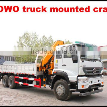 howo 6*4 20 Ton 336hp Truck Mounted Crane for sale