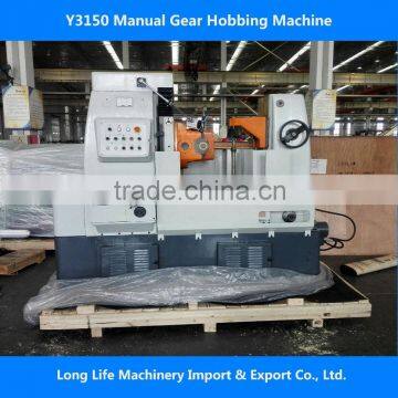 Y3150 manual gear hobbing machine for sale