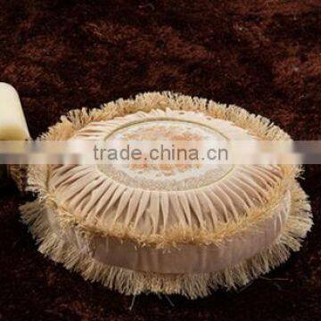 Noble Short Nap Fabric Sofa Cushion and Fringed Embroidered Decor Sofa Pillows photo-6