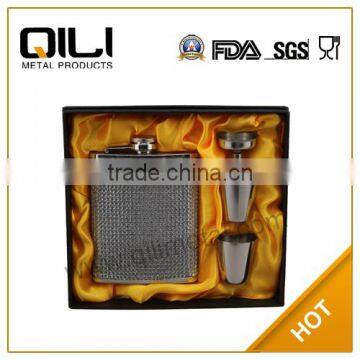 Hot Sale Stainless Steel Popular Buy Hip Flask With Safety Shot Glass,safety Funnel photo-1