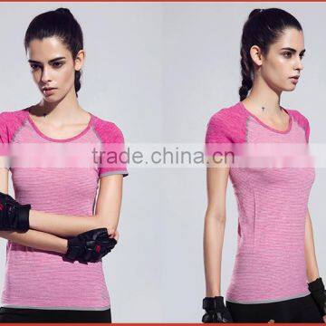 2016 Basic Color Wholesale Women Running Sports Wear photo-6