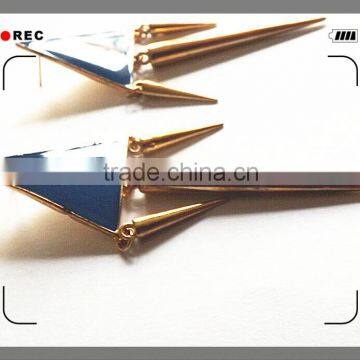 Alloy Jewelry Copper Brass Plating Goldgold Earring Models photo-2