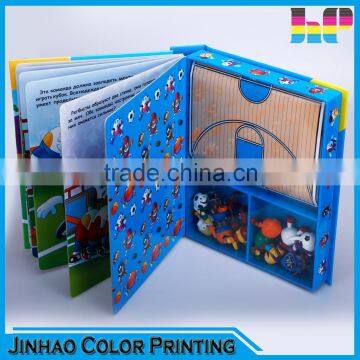Printing children story board book children cardboard book printing