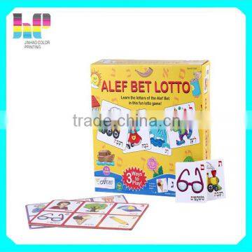 children educational flash card printing from Shenzhen factory