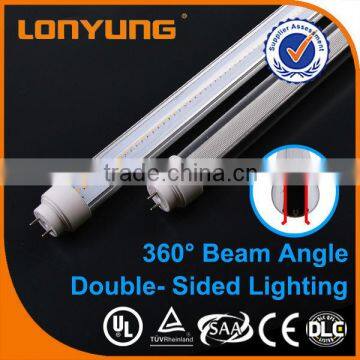 T10 double-side HIGH Bright China 23W led neon tube lighting ( hot sale)