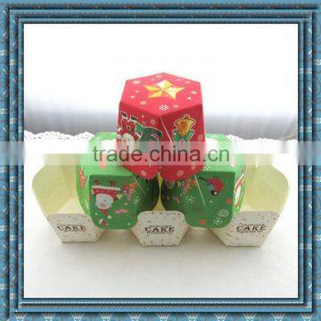 Hot Sale Hexagon Shape High Temperature Cake Cup,bread Cup photo-6